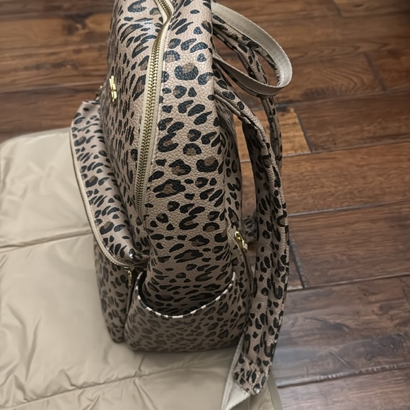 Great Condition Freshly Picked Classic backpack Diaper Bag in Leopard - Picture 4 of 5